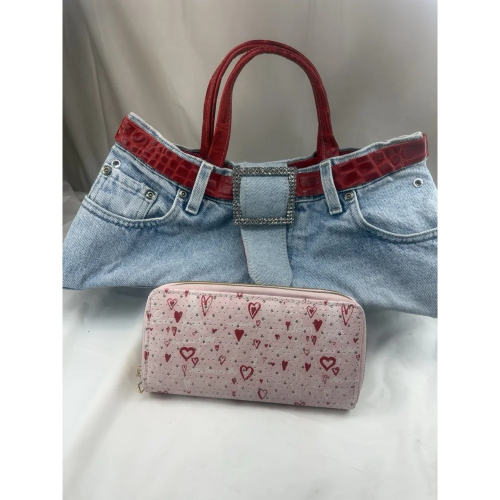 Rit Z Rag Clothing Company Jeans Handbag new